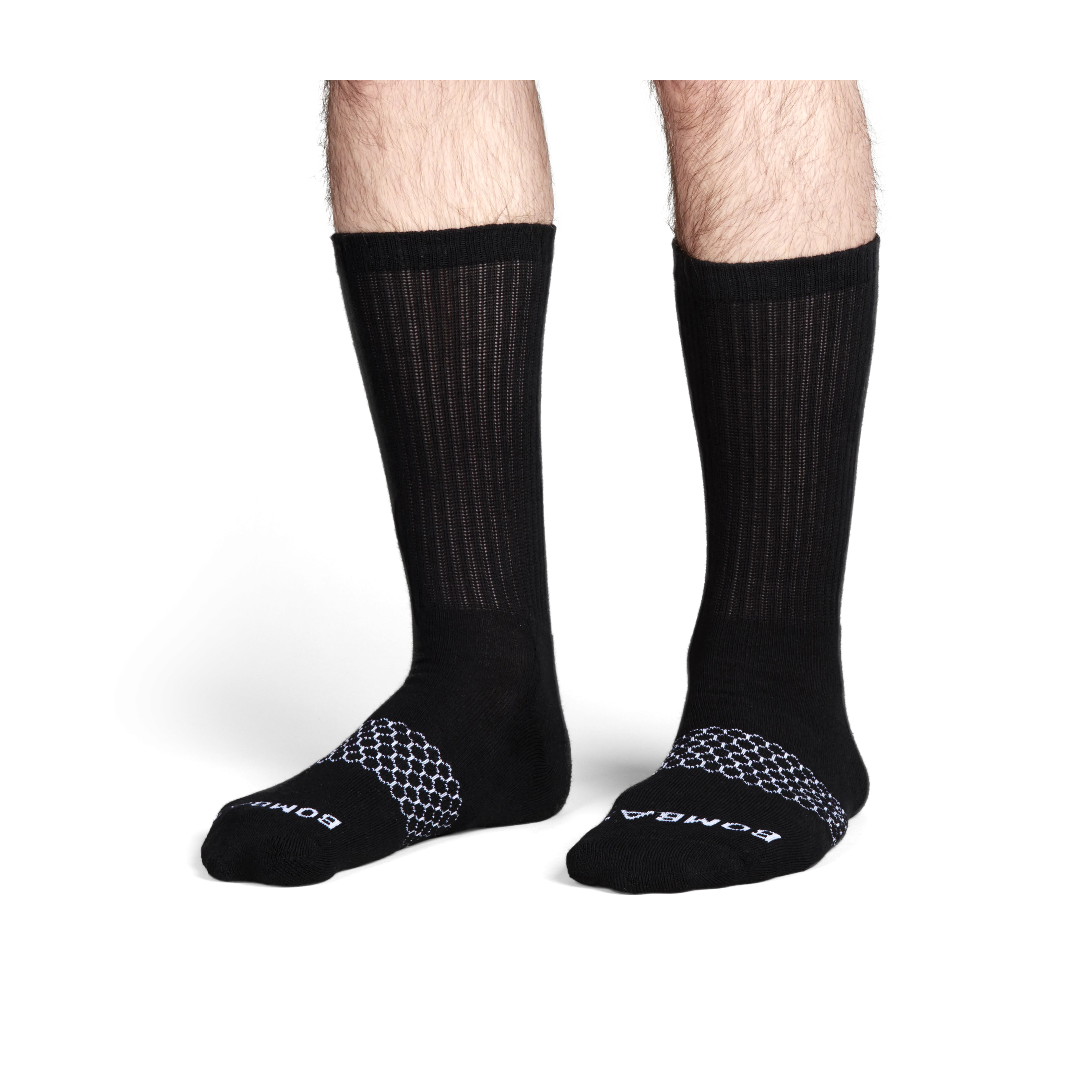 Men's Solids Calf Socks