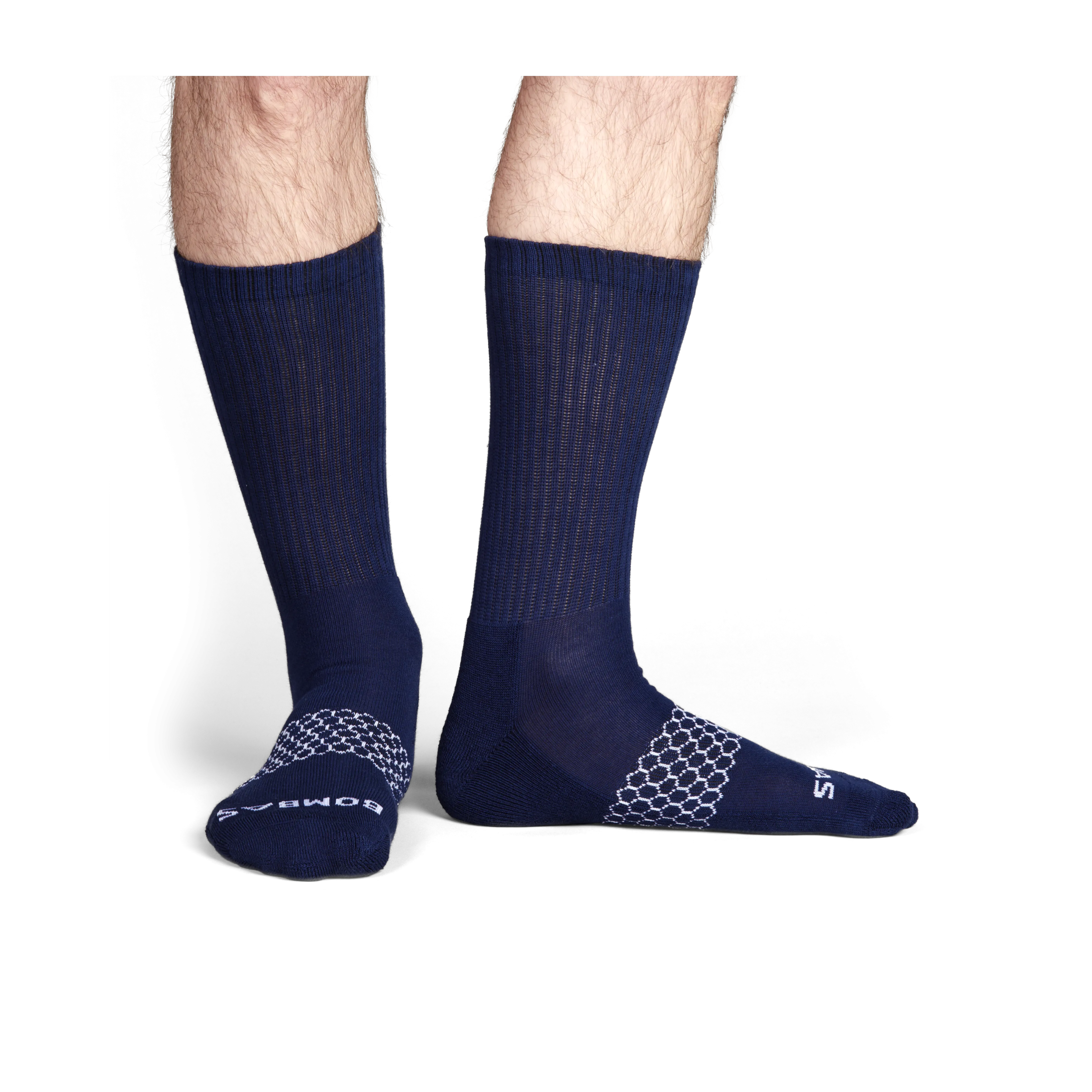 Men's Solids Calf Socks