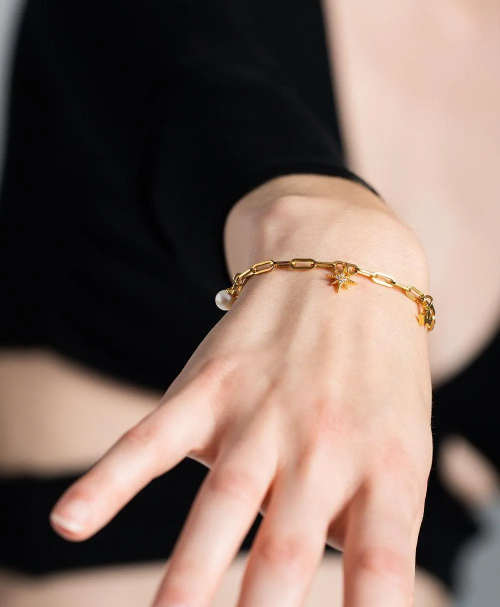 Mille Bracelet 18ct Gold Plated