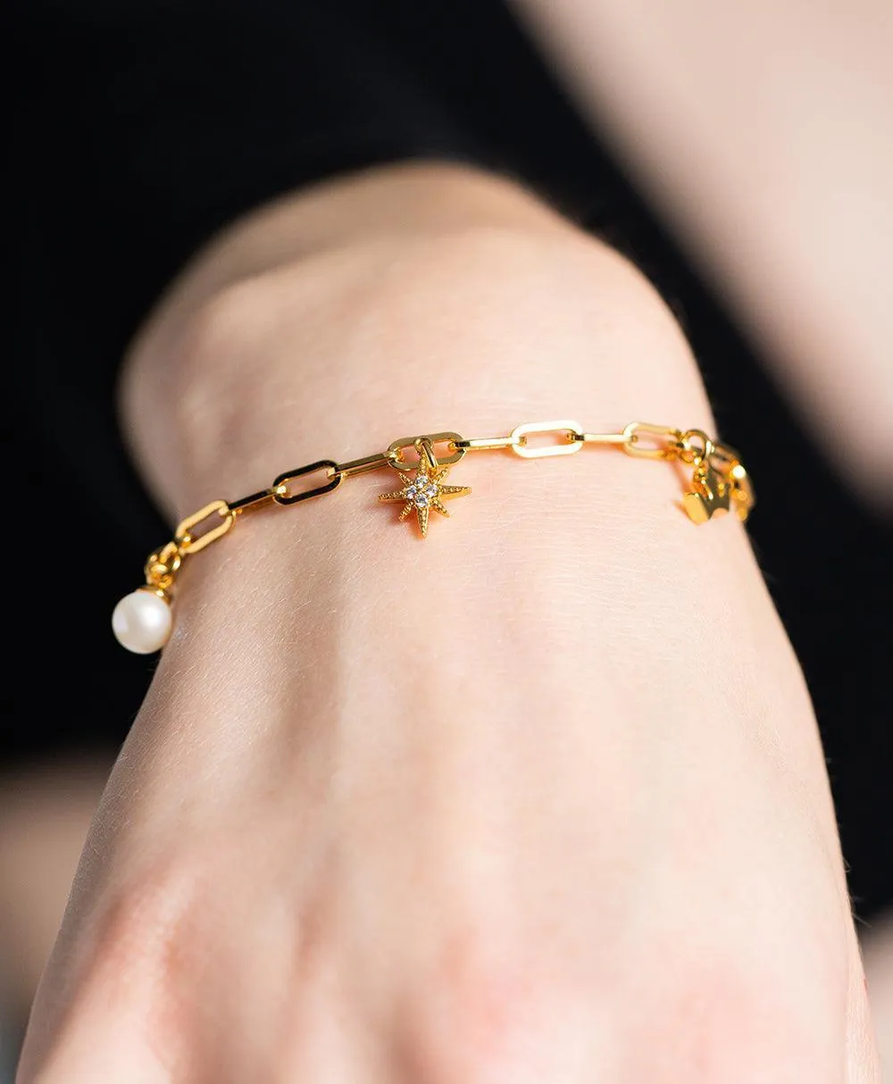 Mille Bracelet 18ct Gold Plated