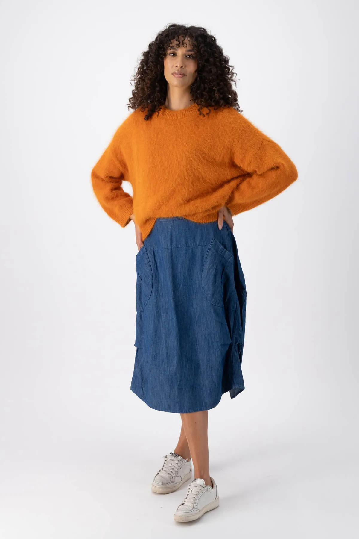 Montreal Knit Orange in Angora