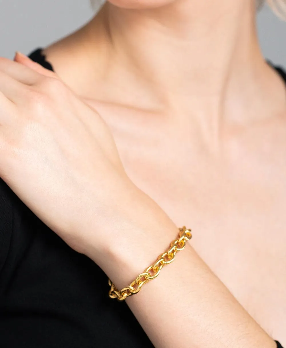 Nova Bracelet 18ct Gold Plated