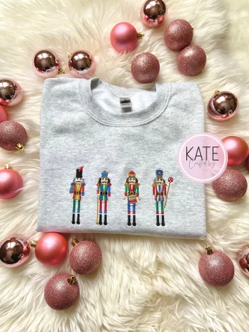 Nutcracker Soldiers Crew Sweater