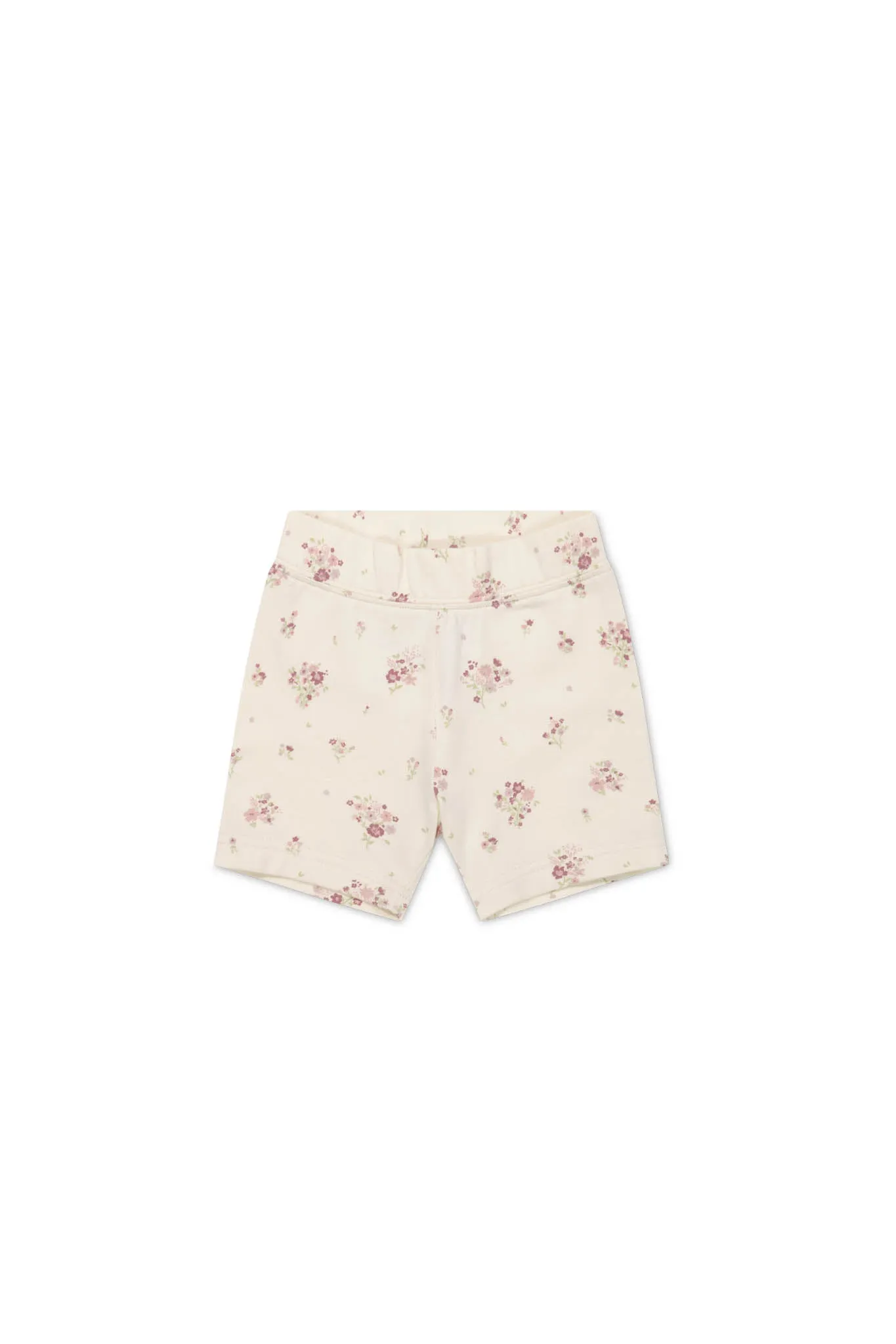 Organic Cotton Everyday Bike Short - Lauren Floral Tofu