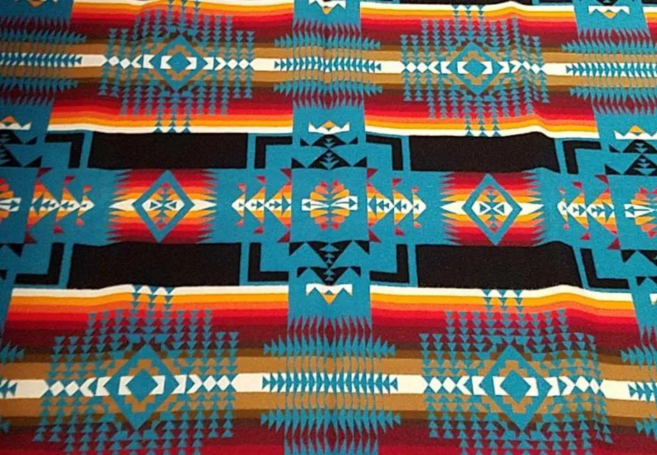 Pendleton® Chief Joseph Blanket, Turquoise