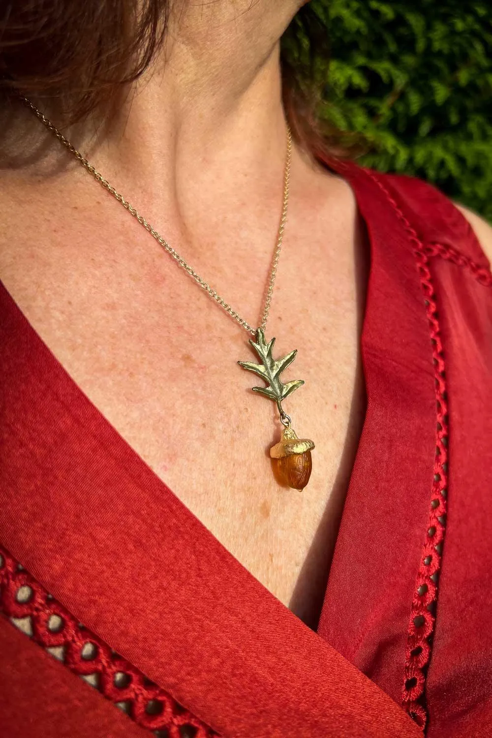 Pin Oak Pendant