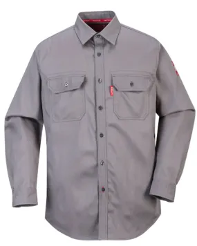 Portwest Gray Bizflame 88/12 Flame Resistant Shirts