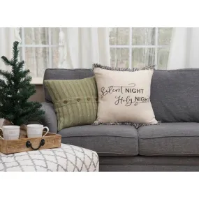 " Silent Night, Holy Night" Down PIllow