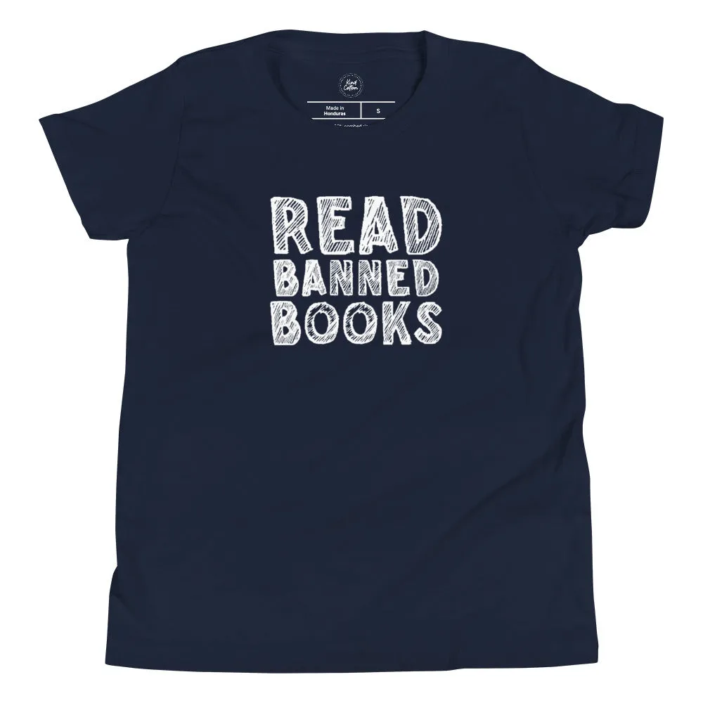 Read Banned Books Kids Tee