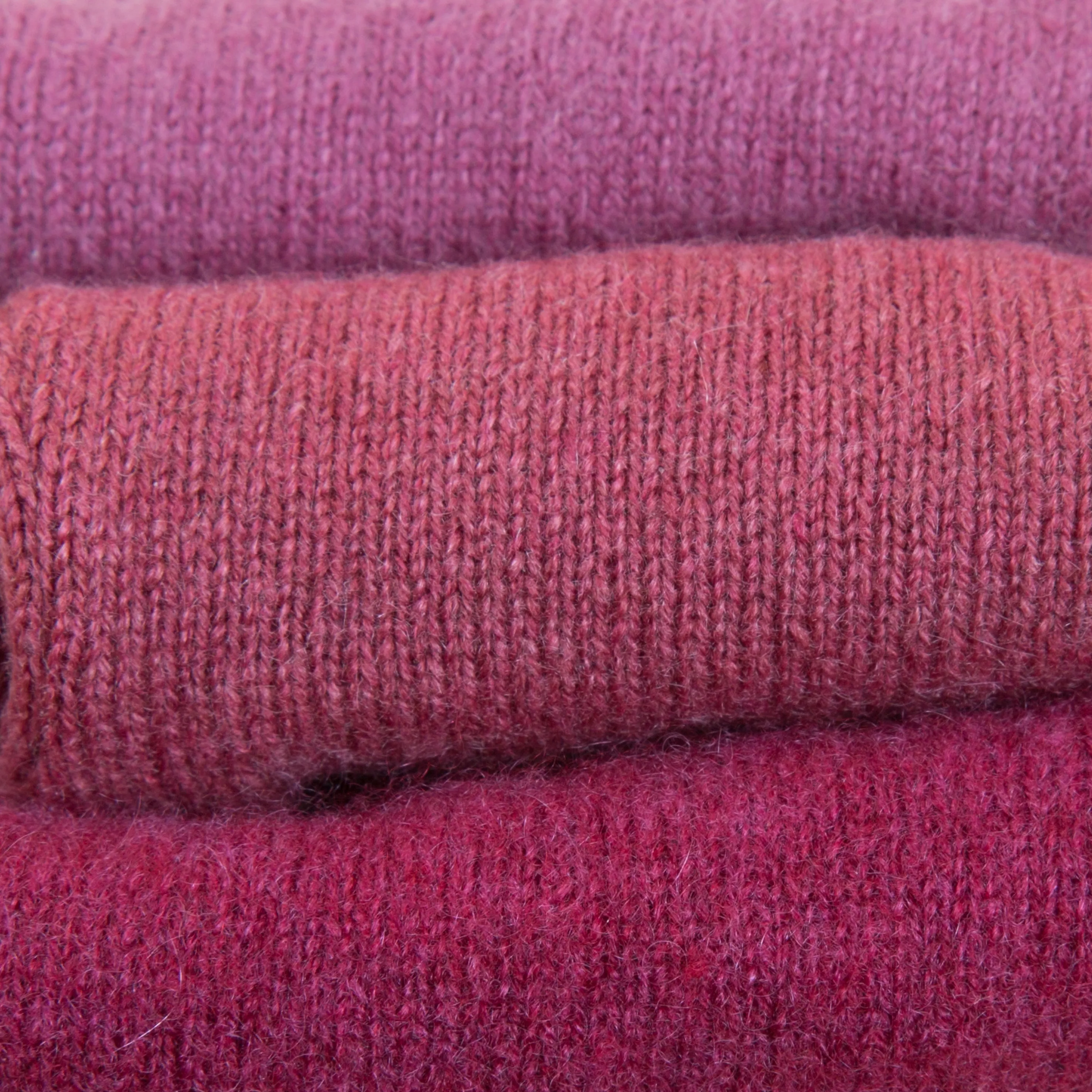 Rich Rose Cashmere Fingerless Gloves