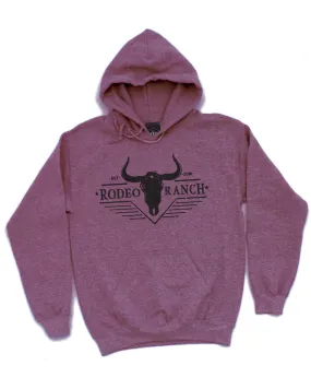 Rodeo Ranch Western Hoodie - Heather Maroon