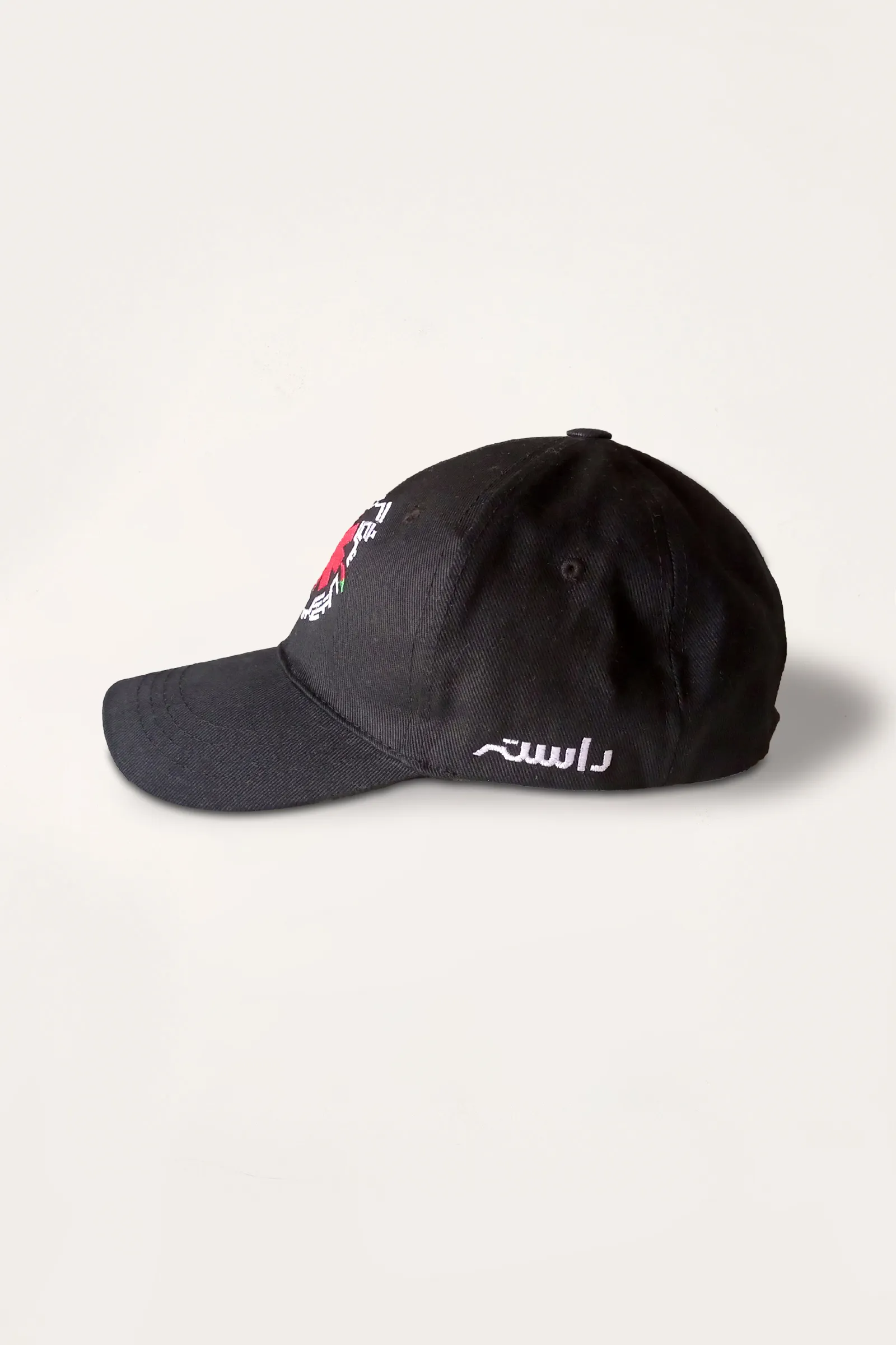 SURKH GARAM MIRCHAIN-BLACK BASEBALL CAP