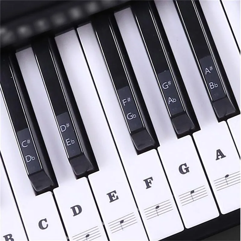 Ultimate Full Set Piano Key Sticker