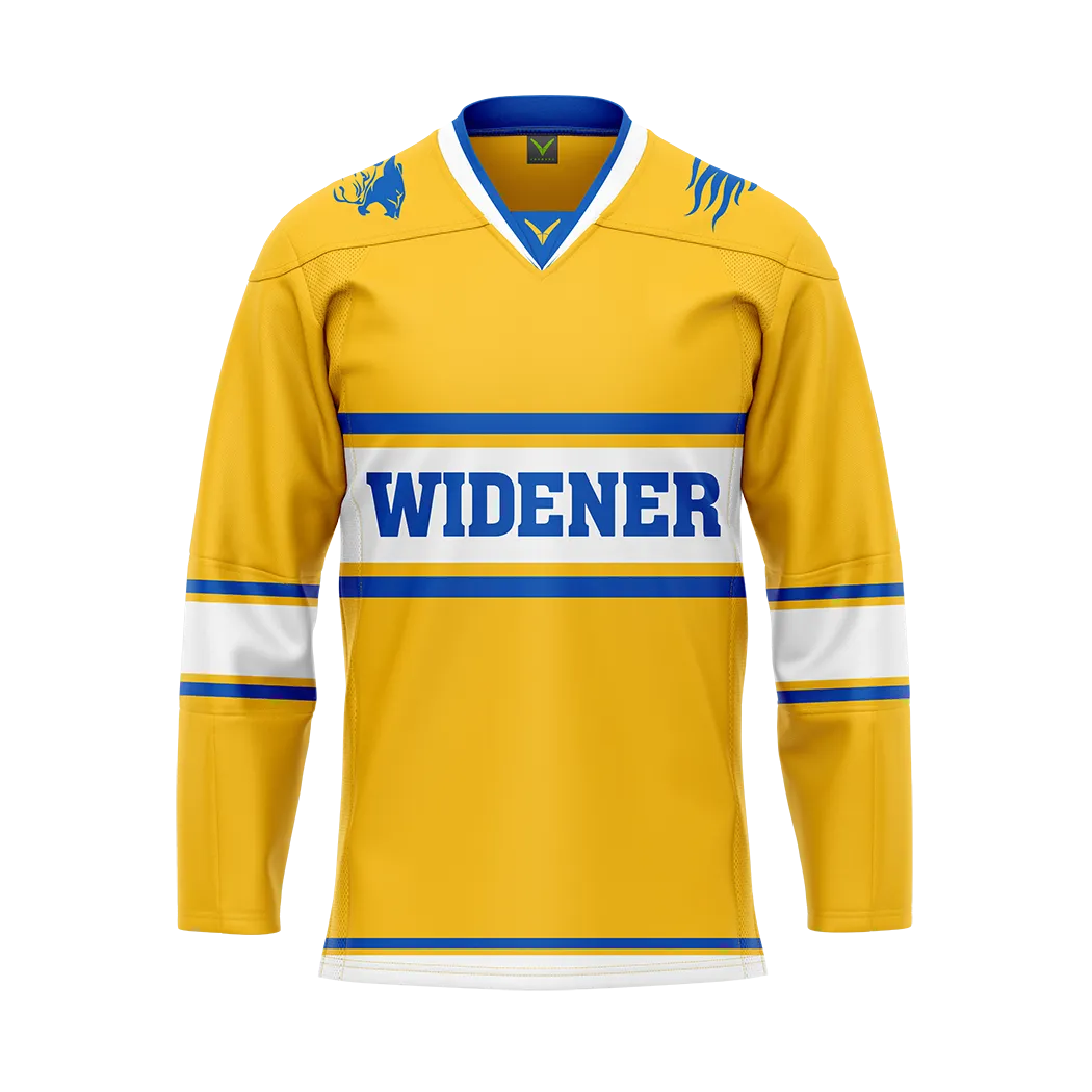 Widener Yellow Replica Sublimated Jersey