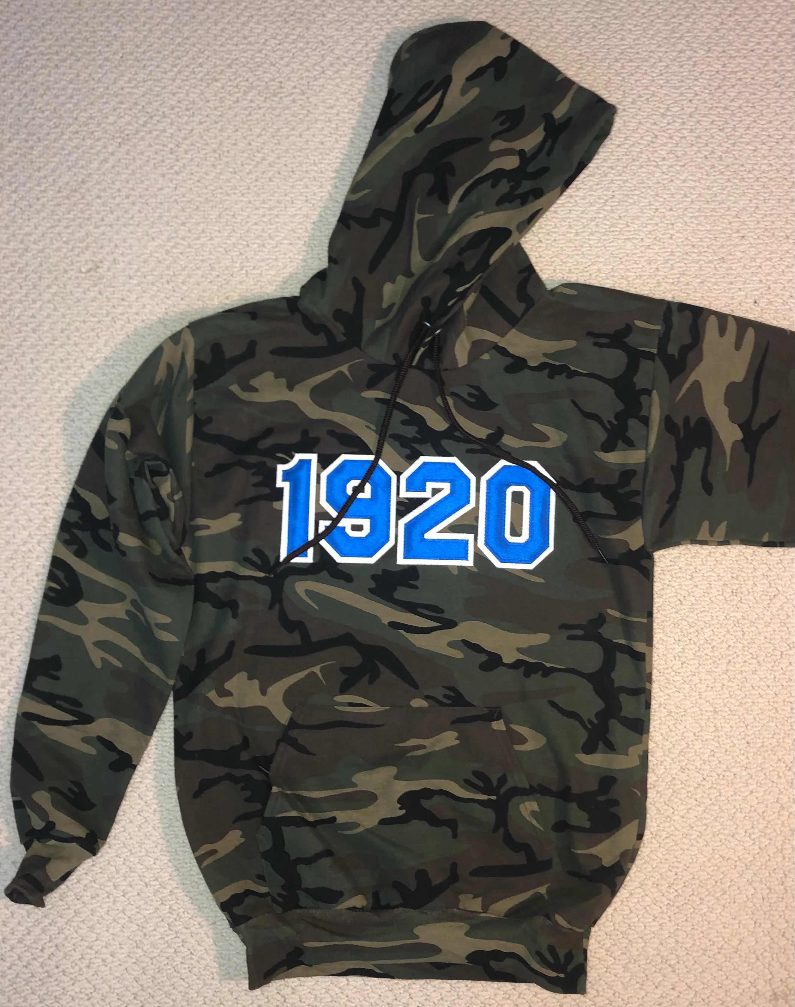 Zeta 1920 Camo Hoodie